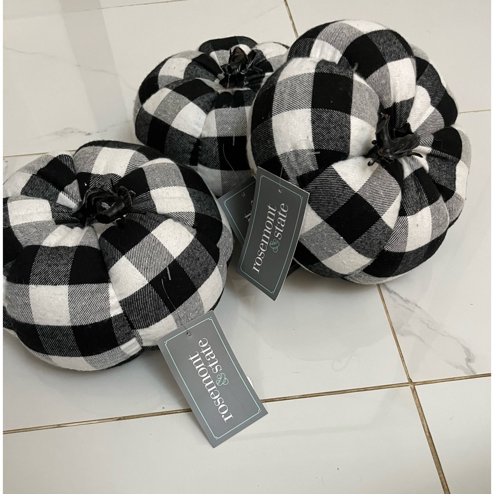 Cloth Decorative Pumpkins
